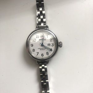 Shinola The Birdie Silver Watch